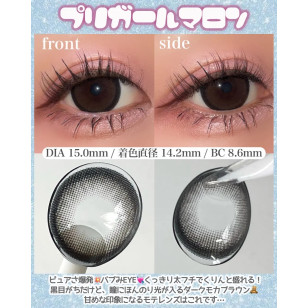 [1Month]Primore Pri Girl Marron プリモア マンスリー プリガールマロン